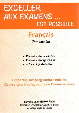 Exceller est possible Examens 7ème